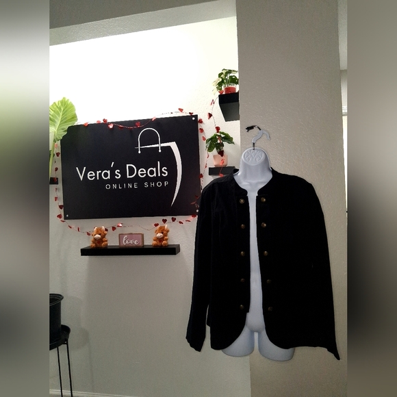 Torrid Black Women's Blazer with Gold Buttons - Picture 5 of 14